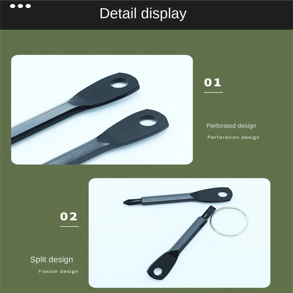 Multifunctional Emergency Key Tool