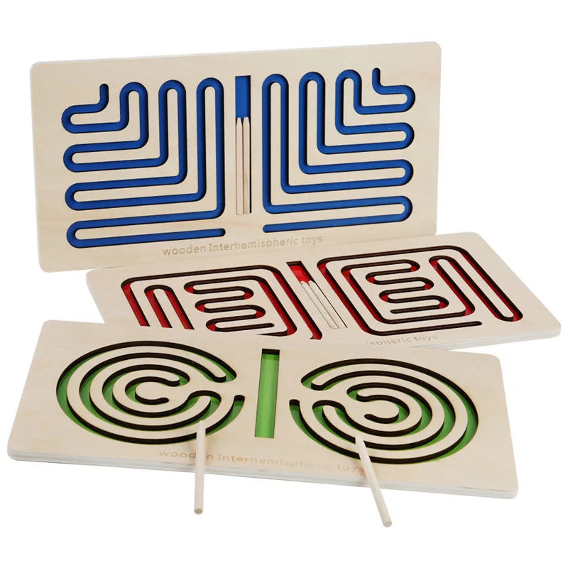 Wooden Maze Puzzle