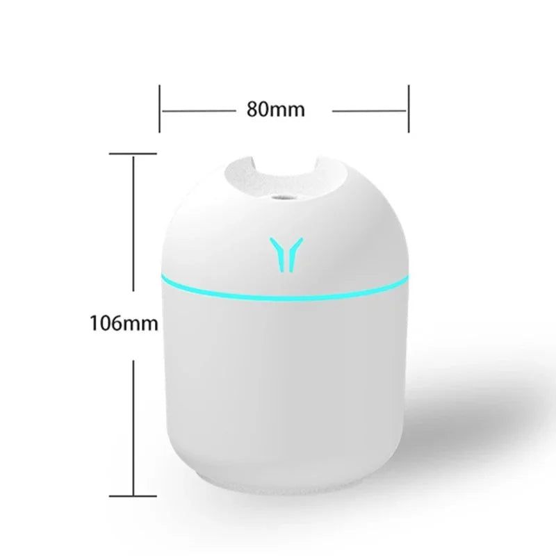 Serenity Ultrasonic Humidifier - Compact & Silent Air Moistener